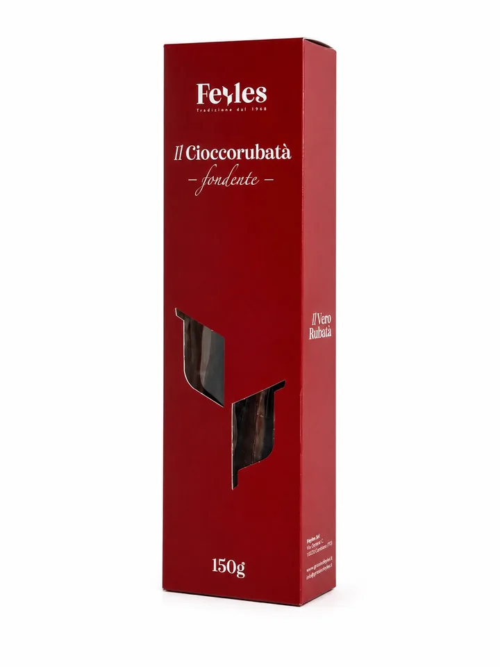 Cioccorubatà Fondente – gressins au chocolat noir, 150 g