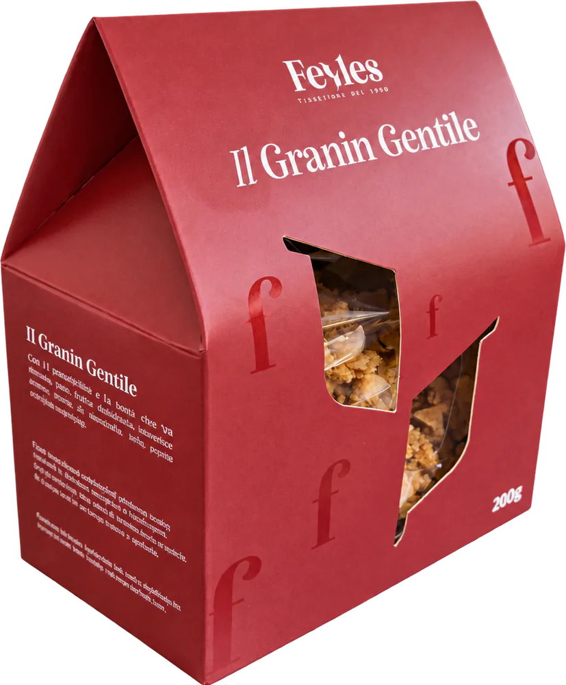 La confezione dei Granin Gentile Feyles