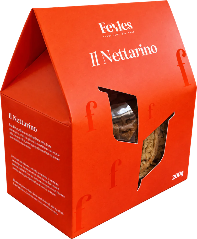 La confezione dei Nettarini Feyles