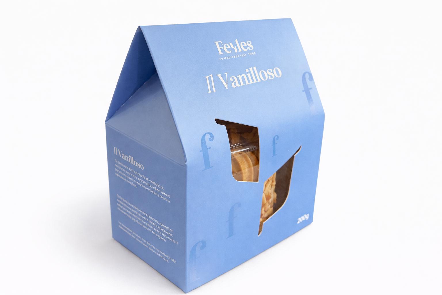 Vanillosi – sablés au beurre aromatisés à la vanille, 280 g