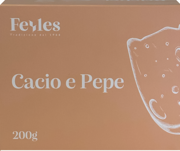 Confezione grissini Feyles Cacio e Pepe – sapore intenso e speziato