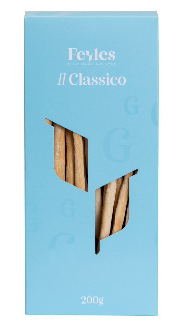 Confezione grissini Il Classico – Rubatà torinesi nella versione azzurra