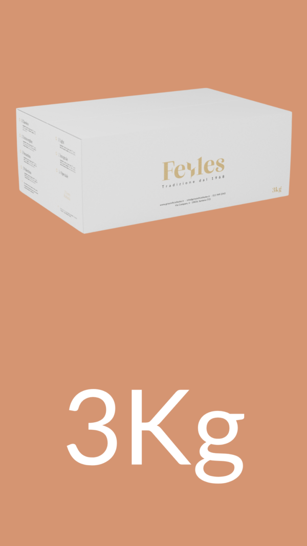 Scatola Feyles 3Kg – grissini Il Sesamino in arancio bruciato