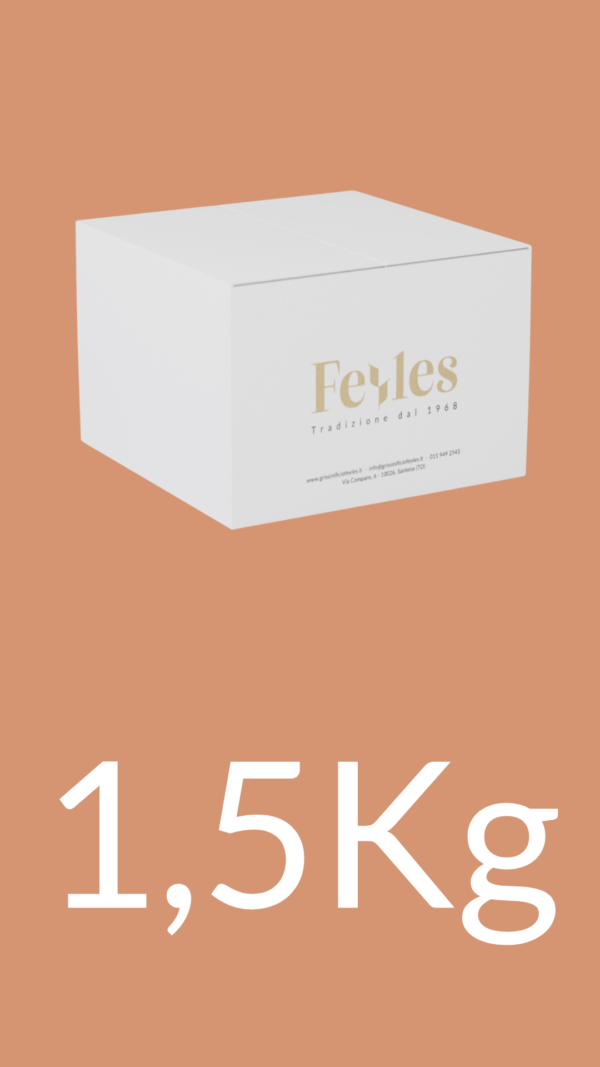 Scatola Feyles 1,5Kg – grissini Il Sesamino in arancio bruciato