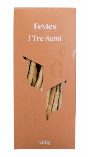 Confezione da 200g Grissini ai Tre Semi