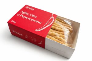 Confezione da 200g Brichet Aglio Olio e Peperoncino – Grissinificio Feyles